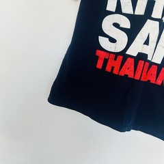 Bangkok Thailand T Shirt Mens Large Navy Blue Khao San Road Graphic Print
