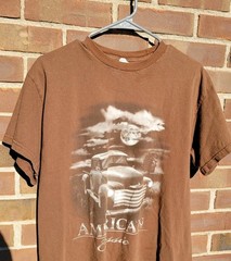 Delta Pro Weight Men’s Medium American Classic Truck Brown T-Shirt