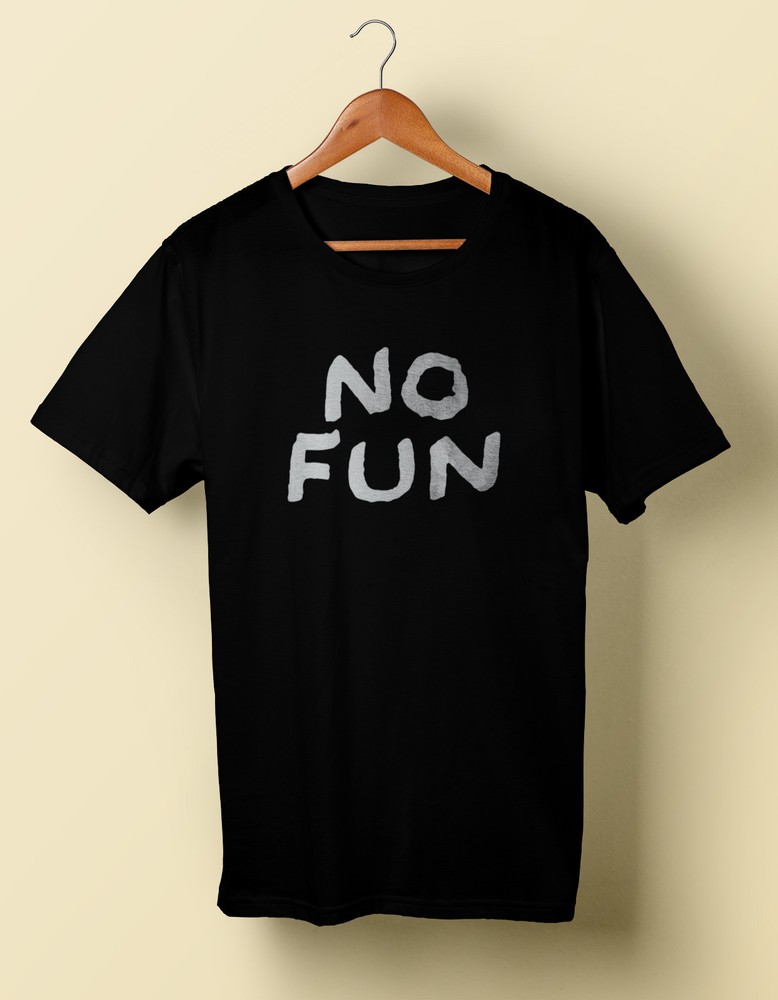 No Fun tee t shirt Stooges Iggy Pop Punk Sex Pistols S M L XL 2X 3X 4X 5X