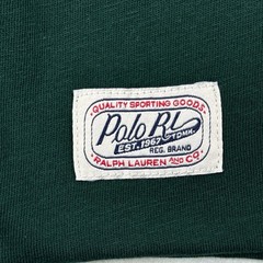 Polo Ralph Lauren Reversible Polo Athletic Shirt Mens Large Green Yellow NEW $95
