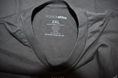 Fashion Nova Mens Positive Mindset Progression Charcoal Shirt New S-3XL