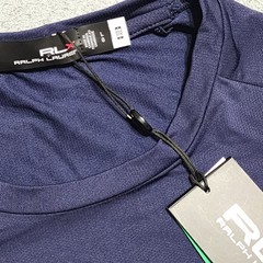 RLX Ralph Lauren Golf New Preformance Long Sleeve T-Shirt Large Navy NWT $128
