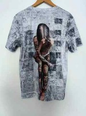 Men’S 3D Digital Female Figure Pattern & Plaid Print Crew Neck And Short Sleeve
