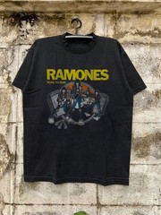 Ramones Road To Ruin T-shirt, Unisex Black Cotton T-shirt, Size S-5XL