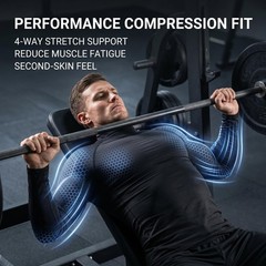 3 Pack Men Compression Shirts Long Sleeve Mock Turtleneck Athletic Baselayer …