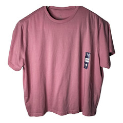 George Pink Short Sleeve Crew Neck Tee Size 3XL (54/56) Moisture Wicking