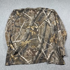 Fieldline Shirt Men XL Camo Long Sleeve Chest Pocket Hunting Camouflage Tactical