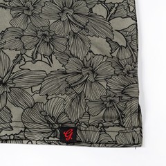 Beautiful Giant Men’s Top Breathable Soft Casual T-Shirt Leaf Pattern Tees