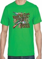 Adult DryBlend® T-Shirt – ( BRING YOURS – HUNTING / GUN / 2ND AMENDMENT)