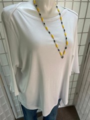 NWOT Women’s Style & Co 4X Crisp White 100% Cotton T-shirt