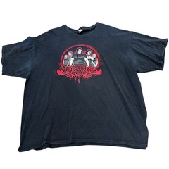 Vtg 2008 Dethklok Metalocalypse Tour Shirt XXL Adult Swim Cartoon Network Tee
