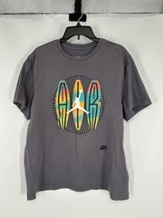 Nike Air Jordan Flight MVP T-Shirt Mens XL Gray Short Sleeve Jumpman Air Graphic