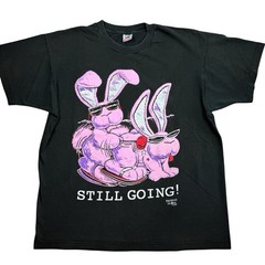 VTG 90s Fashion Victim Energizer Bunny Spoof Still Going! S*x Funny t-shirt XL