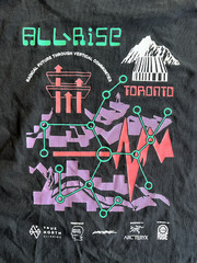 Brain Dead x Arc’teryx All Rise Toronto T-Shirt Rock Climbing Event / Gorpcore