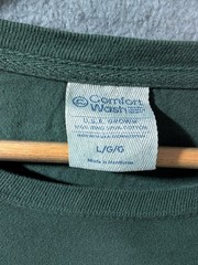 Cleveland State Vikings Basketball Long Sleeve Shirt Green L ComfortWash NWT