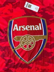 Arsenal F.C. Soccer Red Camo T Shirt World Cup Official Medium Men’s