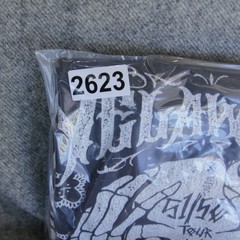 Yelawolf T Shirt M 51/50 2017 TRIAL BY FIRE Tour Skull Merch Hip Hop Country Rap