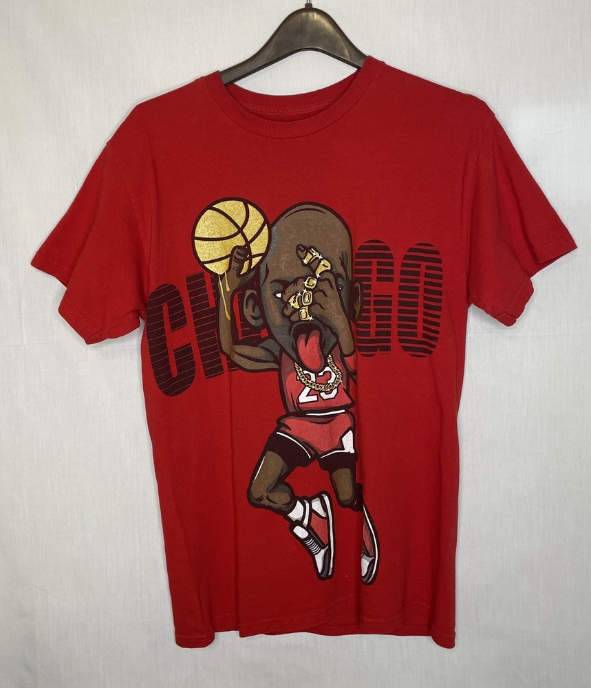 Michael Jordan Basketball Unisex Short Sleeve T Shirt Sz L