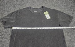 Men’s Crew Neck T Shirt 2 PK Medium Black Charcoal Pocket Relaxed Fit Goodfellow