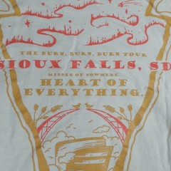 Comfort Colors Sioux Falls SD The Burn Tour Pocket T-Shirt Denny Sanford Large