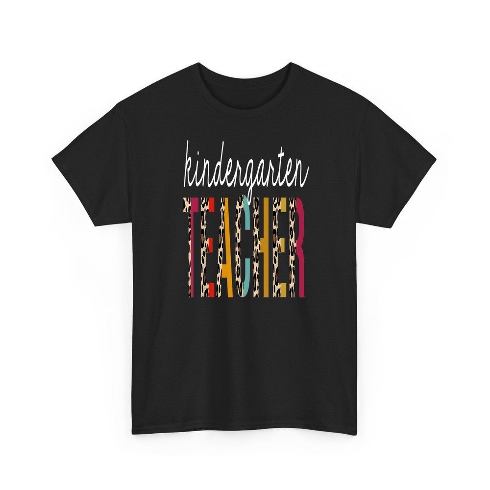 Kindergarten Teacher Leopard Funny Teaching T-Shirt