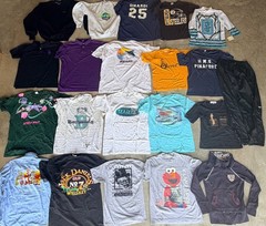 25 pc Lot Vintage 1980s 1990s Shirts & Clothing Polo & MORE – Mixed Brands/Sizes