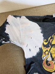 Vintage Teenage Millionaire Jesus Peace Sz XL Extreme Burnout See through Tshirt