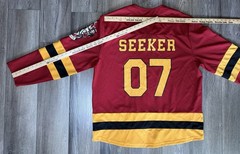Harry Potter Gryffindor Hockey Jersey Men Large Multicolor BoxLunch Lace Up XL
