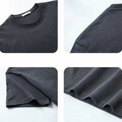 Men Sporty Big And Tall Lace and Shark Cotton T-Shirt M-12XL