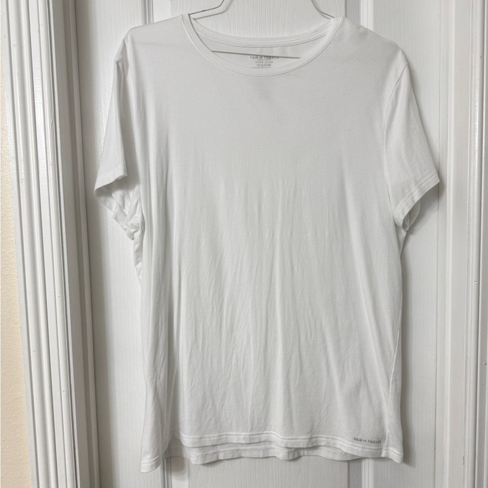 Pair of Thieves Ready For Everything Classic Fit Crew Neck Tee White T Shirt XL