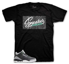 Sneaker Matching Tees For Jordan 3 Green Glow Shoes – Sneaker Threads Box Shirt