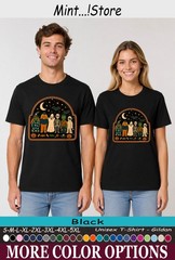 Halloween Monster Squad Shirt, Cute Ghost Skeleton Pumpkin Tee