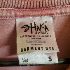 Shaka Wear Adult Max Heavyweight Stylish T Shirt Sz S