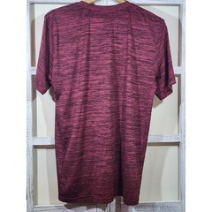 Nike Alabama Crimson Tide Bama Dri-FIT Heathered Red Performance T-Shirt Mens L