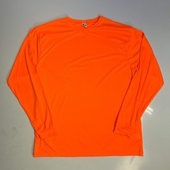 C2 SPORT (5 PACK) Long Sleeve Work Shirts Men’s Sz L Safety Orange 510400