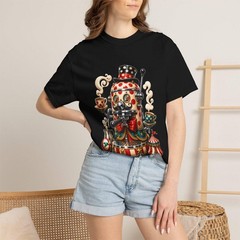 Polka Dot Circus Espresso Machine T-Shirt Graphic