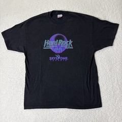 Vintage Hard Rock Cafe Toronto Sky Dome SkyDome T Shirt 1989 Size XL