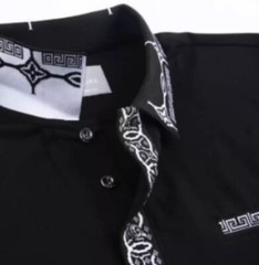 Men’s Luxurious Fine Cotton Polo Shirt,Italian Style,Stretch M to 3XL….A18.A