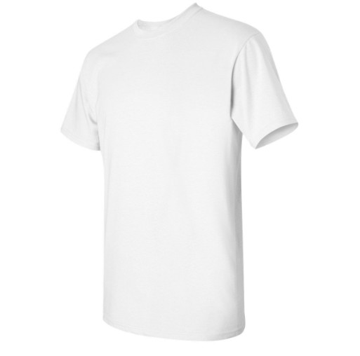 Gildan G800 Adult 5.5 oz 50-50 White T-Shirt Size 2XL – 5 count