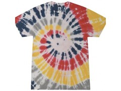 Pick a Multi-color Rainbow Tie Dye T-Shirts 100% Cotton Kids & Adults
