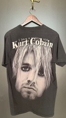 Vintage 90’s Kurt Cobain Nirvana T Shirt Double Sided Great Condition