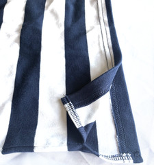 VTG Venetian Casino Hotel Las Vegas USA Made XXL Navy White Striped Tee T Shirt