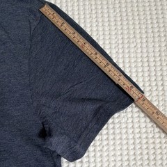 Lucky Brand Men’s Blue Graphic Print Crew Neck Short Sleeve Cotton Knit M