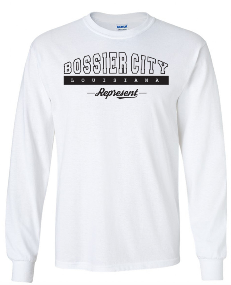 Bossier City Louisiana T-Shirt Long Sleeve Graphic tee