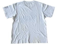 KAWS x UNIQLO T-Shirt Size XL White Used Stain on Back Japan