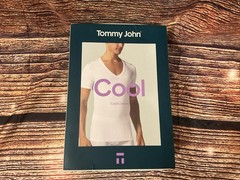NEW Men’s Tommy John Cool Cotton Deep V-Neck Stay-Tucked Undershirt Size XXL