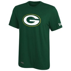 New Era NFL Men’s Green Bay Packers Stadium Logo Team Short Sleeve Shirt
