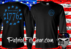 t-shirt,Ready Since 1776,We People,Patriot,Dont Tread On Me,Anti Socialism,1A,2A