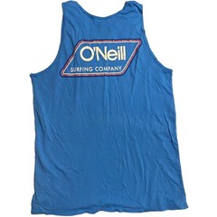 O’Neill Surf Men’s Size Small Blue Pullover Logo Round Neck Sleeveless Tank Top