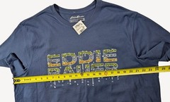 Eddie Bauer Men’s Blue Crewneck Short Sleeve Graphic T-Shirt XL NWT